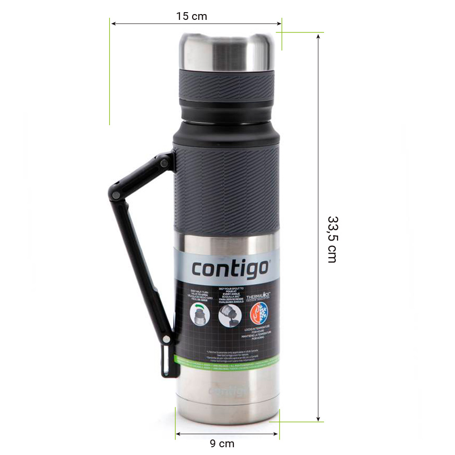 Ambiente Urbano - Termo Contigo Acero Inoxidable 739ML Matero 360