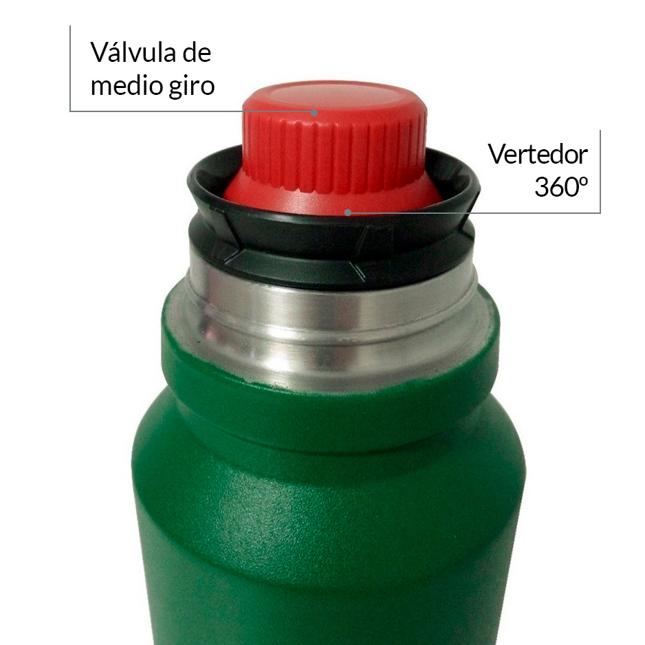 Ambiente Urbano - Termo Coleman Acero Inoxidable Matero 1200ML 360 Hrtg Red