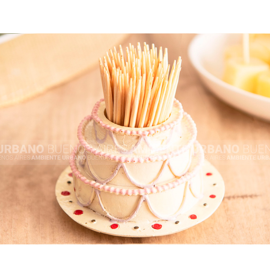 Popsicle Stick Birthday Cake